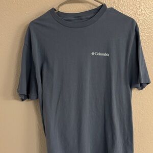 Columbia Men's Dark Blue Short Sleeve Tee